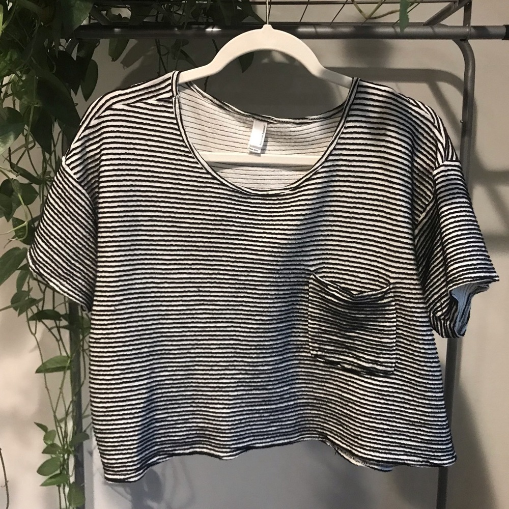 AMERICAN APPAREL oversized crop top